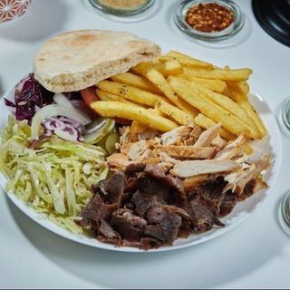 Shaorma mixta la farfurie 