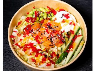 Боул з копченим лососем (280g)