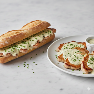 Baguette Escalopines Al Cabrales