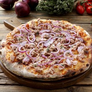 Pizza atún y cebolla ( 28 ) cm 