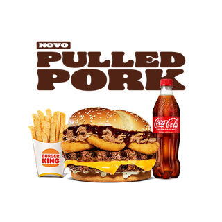 Menu Double Pulled Pork & Onion