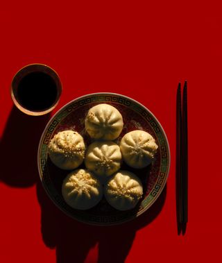 Baozi kurczak w sosie hoisin