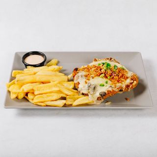 Menu  16 - Pohana piletina