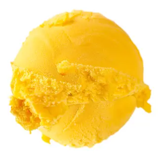 1/2 litro de helado de mango con naranja