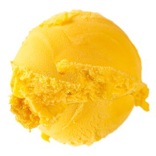 1/2 litro de helado de mango con naranja