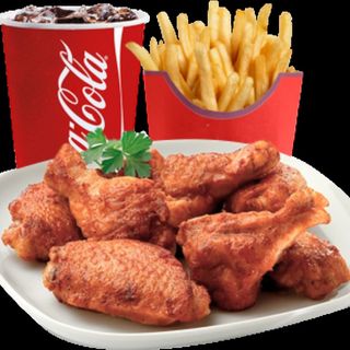 Menú De Alitas De Pollo