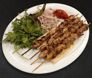 Çop şiş.Lamb barbecue