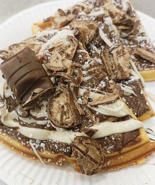Waffle dolci 