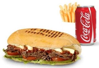 Sandwich Original au choix + Frites + Salade Coleslaw + Soda 25cl