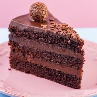 Bolo Brigadeiro - Fatia