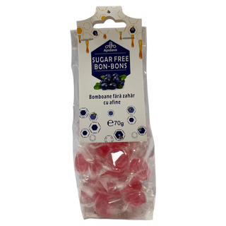 Bomboane cu afine fara zahar (70g)