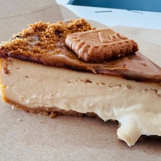 Tarta casera  de queso fundente con LOTUS