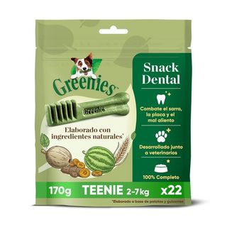 Greenies Teenie Snacks Dentales 100% Naturales para perros Toy