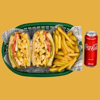 Combo Pollo Miel y Mostaza