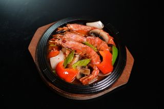 111. Gamberoni alla piastra 3 pezzi