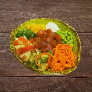 Poke El Jardín salmon