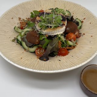 Ensalada de queso de cabra GF