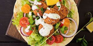 Falafel  la caserolă.