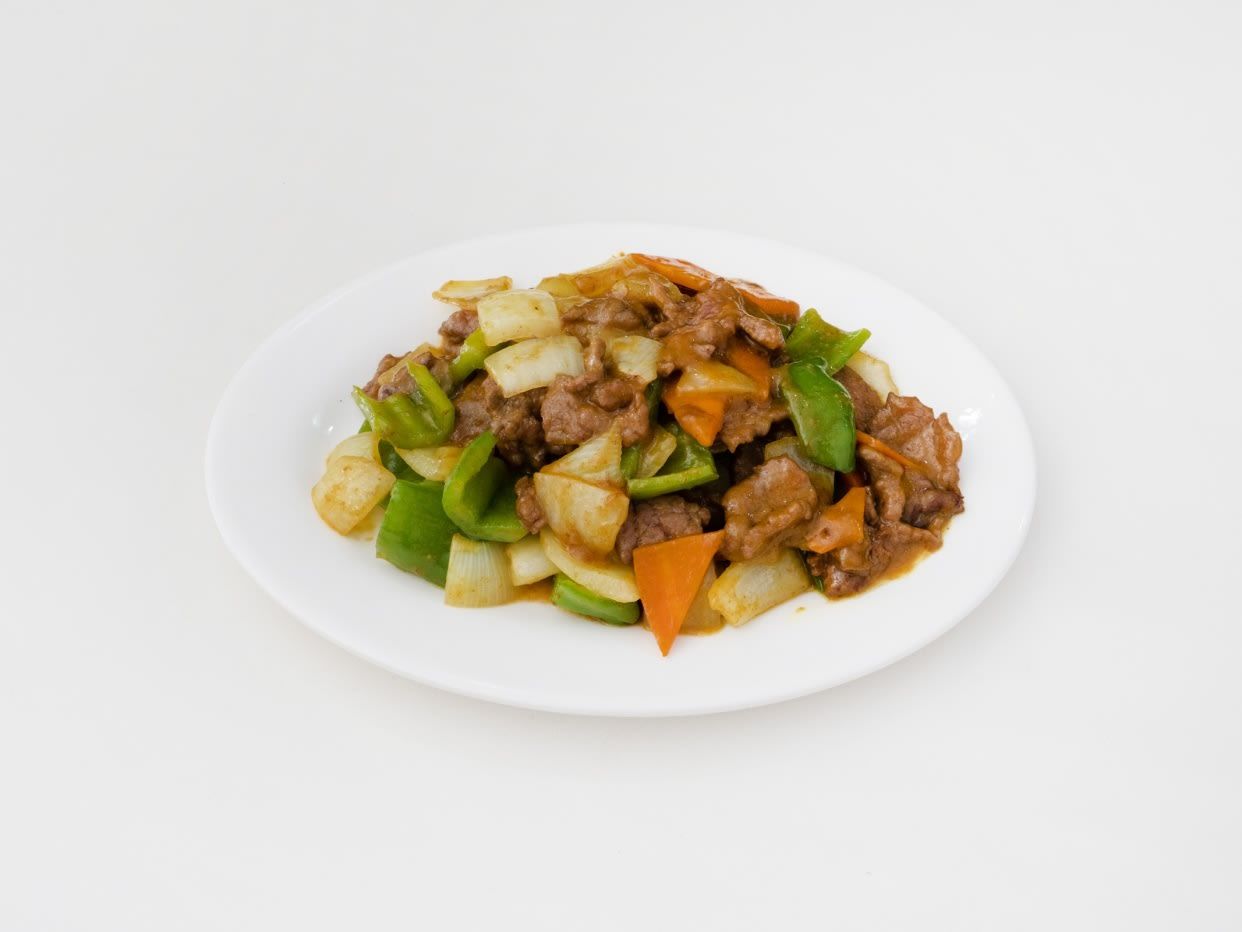 Ternera con salsa de curry 