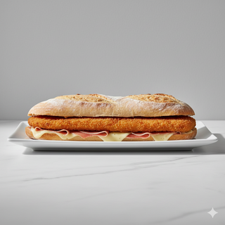 Bocadillo especial de San Jacobo de lomo