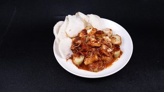 Igname Bouillie + Porc