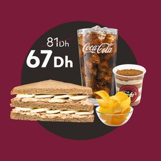 Le Sandwich Tuna Mayo + Boisson + Dessert