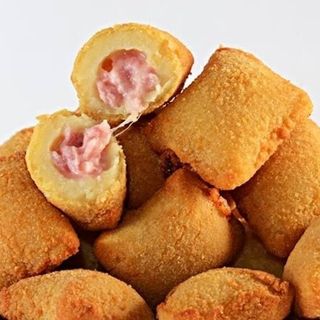 Bolinho de Queijo e Presunto