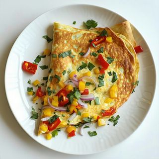 Omletă cu legume