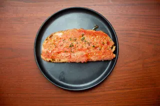 TOSTADA DE TOMATE Y ACEITE