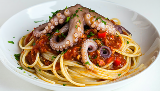 Spaghetti Aux Poulpes