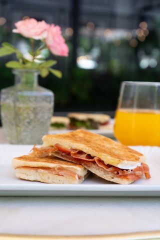 Foccacia de Jamón Ibérico y Brie