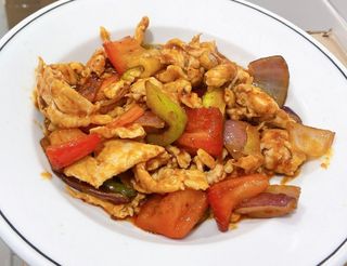 Pollo Con Salsa Tailandesa (Picante)