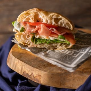 Focaccia Salmone