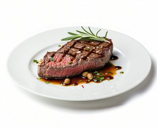 Solomillo De Cerdo Ibérico A La Brasa Con Salsa Pimienta