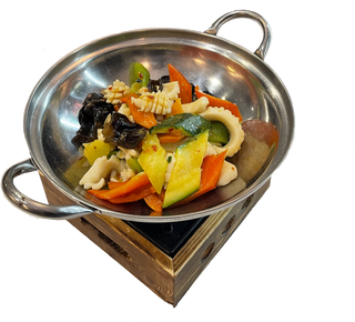 278. Clamari in hot pot