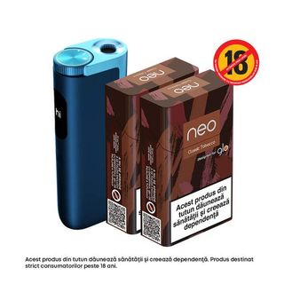 Starter Kit glo™ Hyper PRO Lapis Blue + neo Classic Tobacco