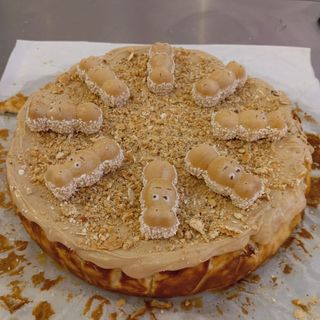 Tarta De Queso Porción Happy Hippo