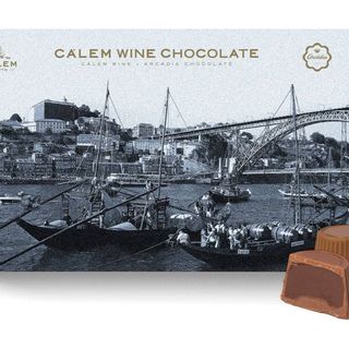 Bombons de Chocolate de Leite e Vinho Cálem - Barcos Rabelo