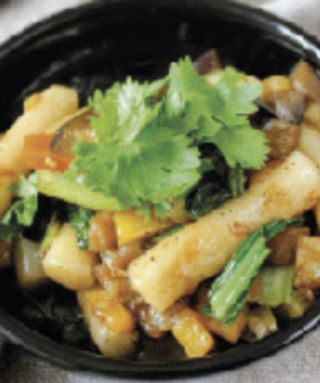 Gnocchi di riso con verdure