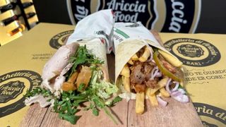 Crea la tua piadina base kebab