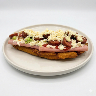 Patacón De Chorizo (1 Ud.)