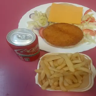 Menù Chicken Dirty burger