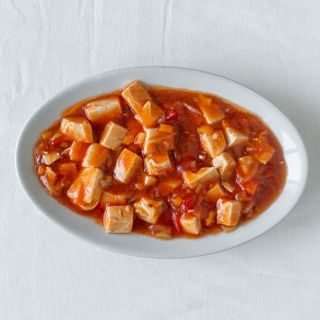89 Toufu in salsa piccante