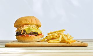 Вегетариански Чийз Бургер