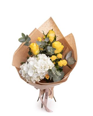 Buchet trandafiri "O zi însorită"