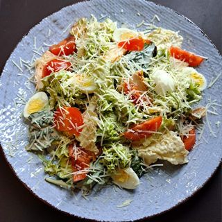 Салат Цезар з сьомгою (220г)