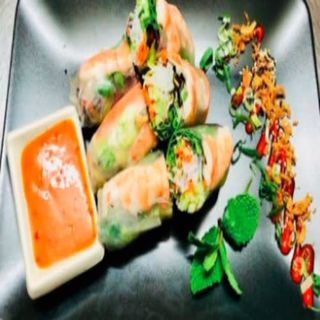 Rollo vietnamita gambas