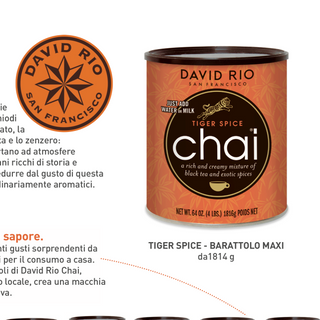 Chai latte con latte vegetale