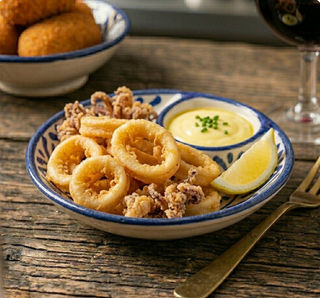 Tapa De Calamares A La Andaluza