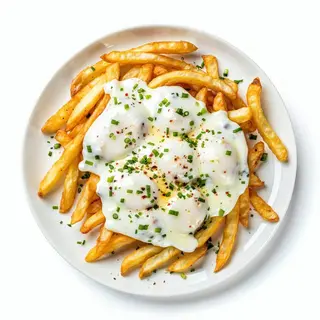 Patatine fritte con mozzarella